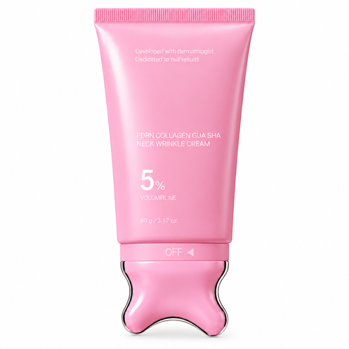 Crema Reafirmante para Cuello con PDRN y Colágeno + Gua Sha